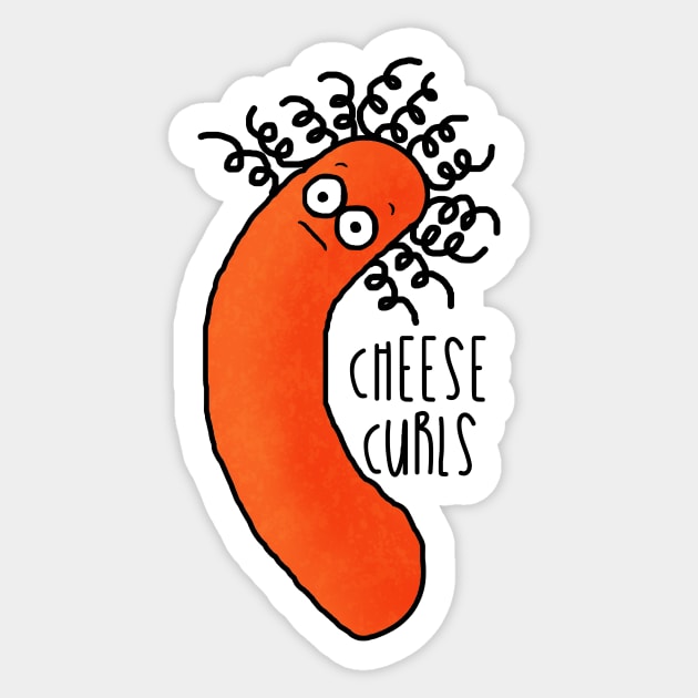 Cheese Curls Sticker by TTLOVE